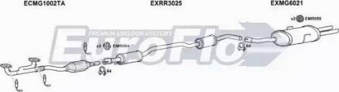 EuroFlo MGZT25 3001A - Система випуску ОГ autocars.com.ua