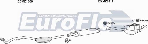 EuroFlo MZC2020 2001C01 - Система выпуска ОГ autodnr.net