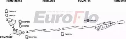 EuroFlo MZE2521D 4001A - Система выпуска ОГ autodnr.net