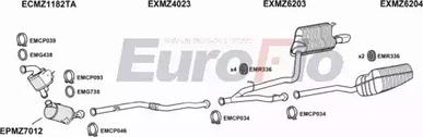 EuroFlo MZE2521D 4005B - Система выпуска ОГ autodnr.net