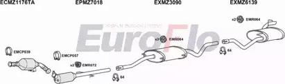 EuroFlo MZVIA21D 6011B - Система випуску ОГ autocars.com.ua