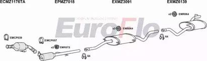 EuroFlo MZVIA21D 6011C - Система випуску ОГ autocars.com.ua