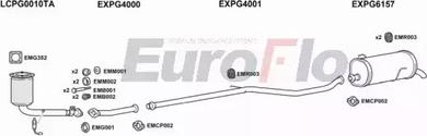 EuroFlo PG206+11 0104LHD - Система випуску ОГ autocars.com.ua