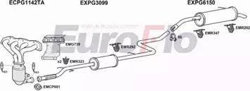 EuroFlo PG20716 1004M - Система випуску ОГ autocars.com.ua