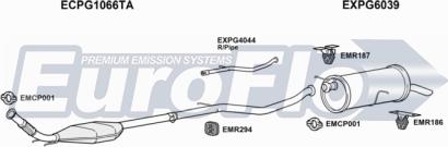 EuroFlo PG30720D 3001 - Система випуску ОГ autocars.com.ua