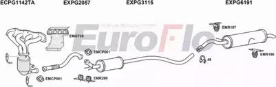 EuroFlo PG30816 3001K - Система випуску ОГ autocars.com.ua