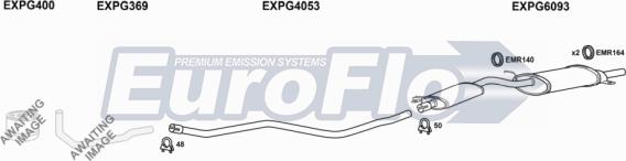 EuroFlo PG50418 8001A - Система випуску ОГ autocars.com.ua