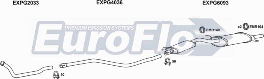 EuroFlo PG50423D 8001B - Система випуску ОГ autocars.com.ua