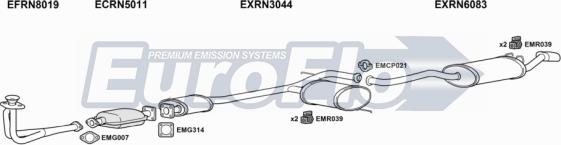 EuroFlo RN1918 2004B - Система выпуска ОГ autodnr.net