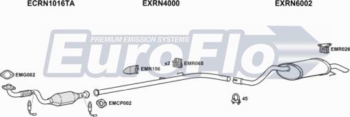 EuroFlo RNCLI12 1018B - Система випуску ОГ autocars.com.ua