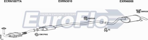 EuroFlo RNCLI16 1004B - Система випуску ОГ autocars.com.ua