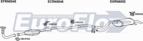 EuroFlo RNCLI19D 1008A - Система випуску ОГ autocars.com.ua