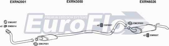 EuroFlo RNEXT16D 7004 - Система випуску ОГ autocars.com.ua