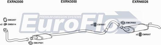 EuroFlo RNEXT19D 7001A - Система випуску ОГ autocars.com.ua