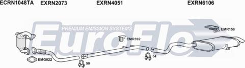 EuroFlo RNGRAS15D 6001A - Система випуску ОГ autocars.com.ua