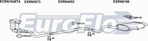 EuroFlo RNGRAS15D 6001B - Система випуску ОГ autocars.com.ua