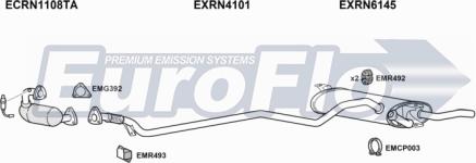 EuroFlo RNLAG20D 3008A - Система випуску ОГ autocars.com.ua