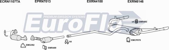 EuroFlo RNLAG20D 3015D - Система випуску ОГ autocars.com.ua