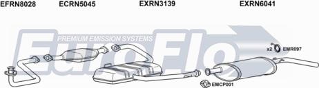 EuroFlo RNMAS22 7001 - Система випуску ОГ autocars.com.ua