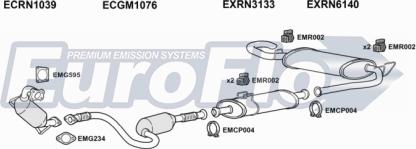 EuroFlo RNMAS22D 7001C - Система випуску ОГ autocars.com.ua