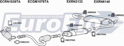 EuroFlo RNMAS22D 7001D - Система випуску ОГ autocars.com.ua