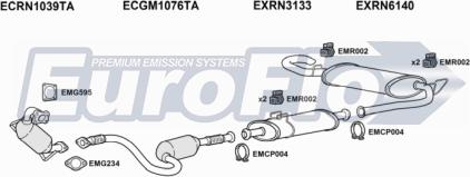 EuroFlo RNMAS22D 9004 - Система випуску ОГ autocars.com.ua