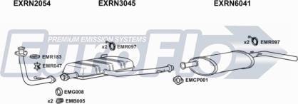 EuroFlo RNMAS24D 7001B - Система випуску ОГ autocars.com.ua