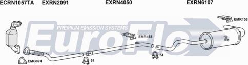 EuroFlo RNMEG19D 2025B - Система випуску ОГ autocars.com.ua