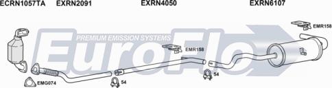 EuroFlo RNMEG19D 3001B - Система випуску ОГ autocars.com.ua