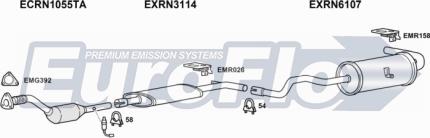 EuroFlo RNSCE20 6011 - Система випуску ОГ autocars.com.ua