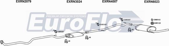 EuroFlo RNTRA17 7001C - Система випуску ОГ autocars.com.ua