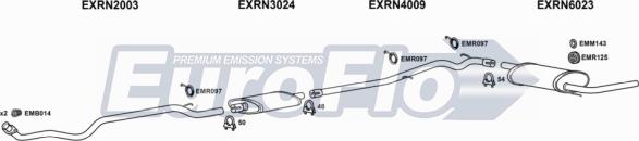 EuroFlo RNTRA17 7001E - Система випуску ОГ autocars.com.ua