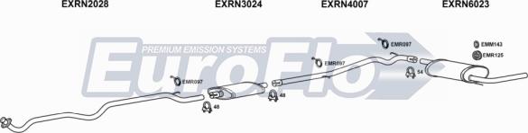 EuroFlo RNTRA21D 7001A - Система випуску ОГ autocars.com.ua