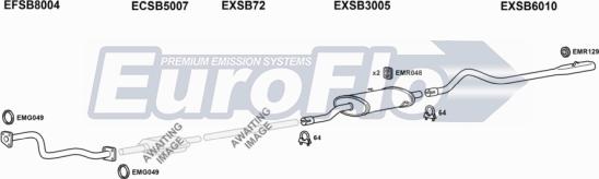 EuroFlo SB90020 2018B - Система випуску ОГ autocars.com.ua