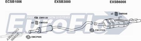 EuroFlo SB90025 5001B - Система випуску ОГ autocars.com.ua