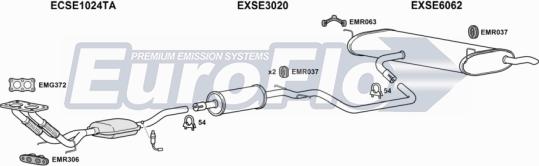 EuroFlo SEALTX16 6001A - Система випуску ОГ autocars.com.ua