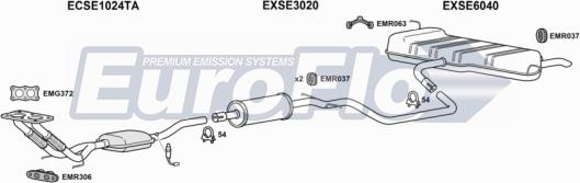 EuroFlo SEALTX16 6001B - Система випуску ОГ autocars.com.ua