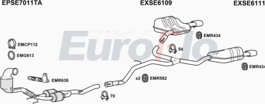 EuroFlo SELEO20 3010C - Система випуску ОГ autocars.com.ua