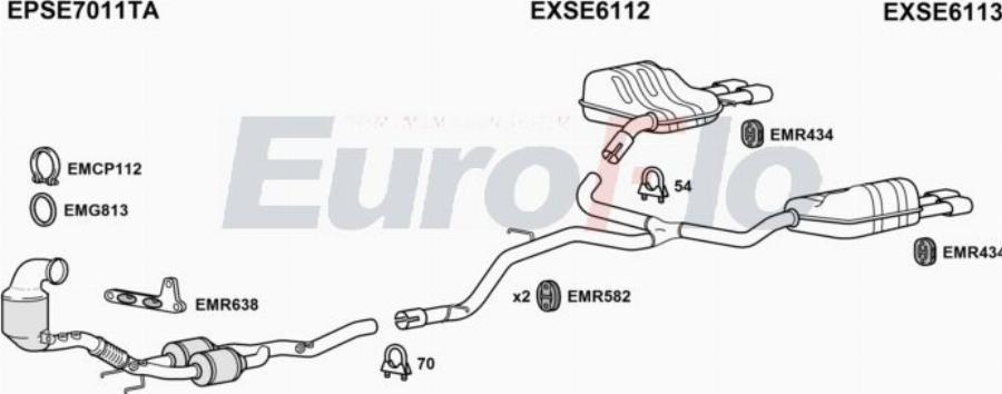EuroFlo SELEO20 3010D - Система випуску ОГ autocars.com.ua
