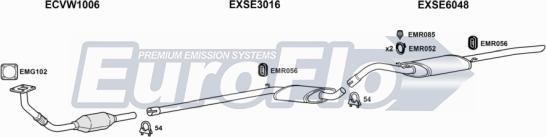 EuroFlo SETOL18 1008B - Система випуску ОГ autocars.com.ua