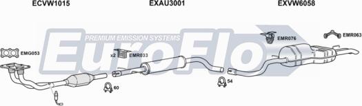 EuroFlo SETOL18 2001A - Система випуску ОГ autocars.com.ua