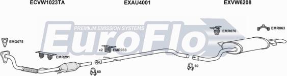 EuroFlo SETOL19D 2001C - Система випуску ОГ autocars.com.ua