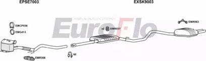 EuroFlo SKSUP19D 0300LHD - Система випуску ОГ autocars.com.ua