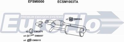 EuroFlo SMFORT10 4018 - Система випуску ОГ autocars.com.ua