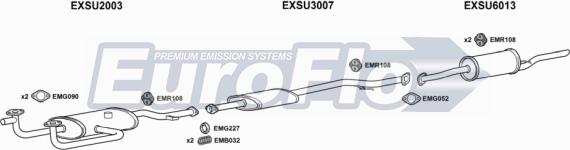 EuroFlo SUSAL18 2008 - Система випуску ОГ autocars.com.ua