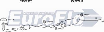 EuroFlo SZSJ410 3001 - Система випуску ОГ autocars.com.ua