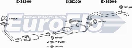 EuroFlo SZVIT16 3001A - Система випуску ОГ autocars.com.ua