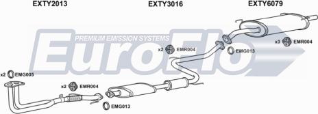 EuroFlo TYCAM20 3001 - Система випуску ОГ autocars.com.ua