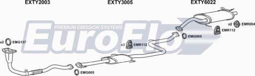 EuroFlo TYCOR13 1008A - Система випуску ОГ autocars.com.ua