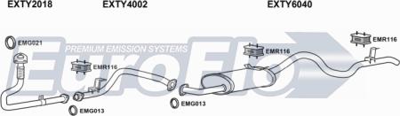 EuroFlo TYLAN24D 3001 - Система випуску ОГ autocars.com.ua